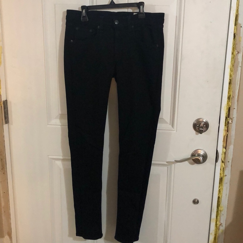 Rag and bone black skinny jean